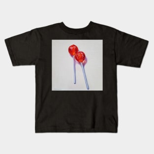 Love Story Lollipops painting Kids T-Shirt